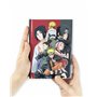 Franco Cosimo Panini NARUTO Agenda scolaire journalier 12 mois pour enfants et adolescents avec couverture rembourrée et 320 pag