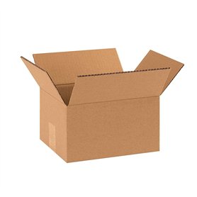 Boîtes en Carton Double Vague Havane 50 x 40 x 40 cm - Emballage d'Expédition