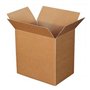Boîtes en Carton Double Vague Havane 50 x 40 x 40 cm - Emballage d'Expédition, Déménagement - Cartons Ondulés Légers, Solides et