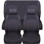 Susy Shop Housses de siège universelles Kit Avant et Arrière Diverses couleurs Soft Confortable Respirant Protection pour Sièges