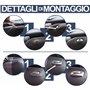 Susy Shop Housses de siège universelles Kit Avant et Arrière Diverses couleurs Soft Confortable Respirant Protection pour Sièges