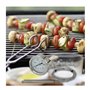 CG94 Thermomètre universel pour fours 0-500° Fiss. intérieur pour fours à pizza, barbecue, fours à bois etc.