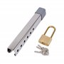 GATE14® Système de Verrouillage antivol et en Acier Inoxydable pour Moteur Hors-Bord
