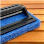 GATE14® Brosse Abrasive de Nettoyage de Bateaux spécifique pour la Coque, en Fibre synthétique Dure