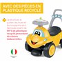 Chicco Porteur Billy 2en1 ECO+,premiers pas,trotteur et porteur 2en1,assemblage facile,guidon ergonomique,roues larges,avec sons