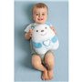 Peluche tendre Ourson - CHICCO - Bleu - Des la naissance