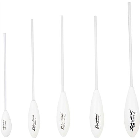 Sbirulino Kit bombette pêche Truite (Lot de bombardes flottantes 5-8-10-12-15 g)