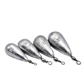 Sbirulino® Kit Plomb Poire avec Émerillon pour Pêche