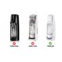 Bouton de rechange pour Sodastream JET Poussoir Touche Bascule Pressoir Bouton-poussoir Levier Bouton de remplacement gaz eau So
