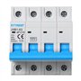 Disjoncteurs Thermique-magnétique pour Protection 4P 10A 220V 380V Salvavita 4 Modules DIN Ettroit JXB1-63-4P-10A