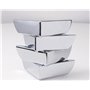 IPEA Pieds pour Meuble et Canapé avec Forme à Angle modèle MALIBÙ – Lot de 4 Pieds en métal – Pieds avec Design Angulaire pour F
