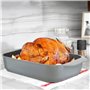 compatible avec toutes les plaques de cuisson pour rôtis et plats de