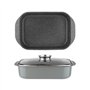 KASANOVA Rôtissoire I Giganti, rôtissoire induction, four, compatible avec toutes les plaques de cuisson pour rôtis et plats de 