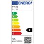 LEDLUX 4 pièces Lampe LED E27 R80 Réflecteur 9W = 90W 220V Blanc Chaud 3000K