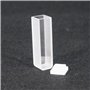JGS1 Lot de 2 cuvettes en quartz avec couvercle pour spectrophotomètres Longueur 10 mm