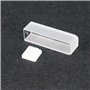 JGS1 Lot de 2 cuvettes en quartz avec couvercle pour spectrophotomètres Longueur 10 mm