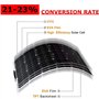 BEIJIAYI Panneau Solaire Flexible 2 * 500w, Panneaux Solaires Photovoltaïques Monocristallins Chargeur Solaire Photovoltaïque 10