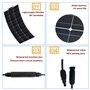 BEIJIAYI Panneau Solaire Flexible 2 * 500w, Panneaux Solaires Photovoltaïques Monocristallins Chargeur Solaire Photovoltaïque 10