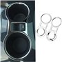 Voiture L'intérieur Pour Peugeot 3008 Voiture Style ABS Placage Eau Support Verre Garniture Bâche Voiture Intérieur Garnitures C