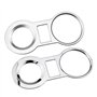 Voiture L'intérieur Pour Peugeot 3008 Voiture Style ABS Placage Eau Support Verre Garniture Bâche Voiture Intérieur Garnitures C