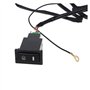 SPAKAMTZTK Universel 1 2V 40a Harnais de câblage de Relais for kit de Commutation Marche/arrêt for Voiture DIRIGÉ Lumière de Bru