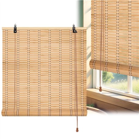 Naturel Store Bambou Avec Levage