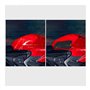 Pad Autocollants pour D&UCATI pour P&ANIGALE pour Street pour Fighter pour V2 2022 2023 Moto Réservoir Traction Pad Autocollant 