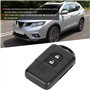 Étui pour clé à Distance Étui pour clé à Rabat, Couvercle pour Porte-clés, Nissan Note Nissan Qashqai pour Nissan X-Trail Nissan