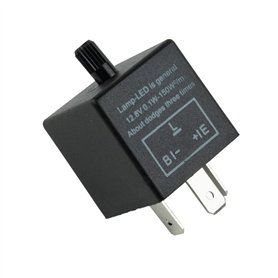 DUSHUO Relais Relais De Virage Réglable pour Moto Relais De Virage Universel 12V CF14 3 Broches JL-02