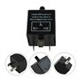 DUSHUO Relais Relais De Virage Réglable pour Moto Relais De Virage Universel 12V CF14 3 Broches JL-02