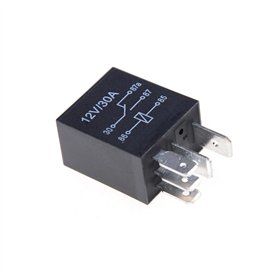 DUSHUO Relais Relais De Clignotant Universel Réglable pour Moto 5 Broches 12V