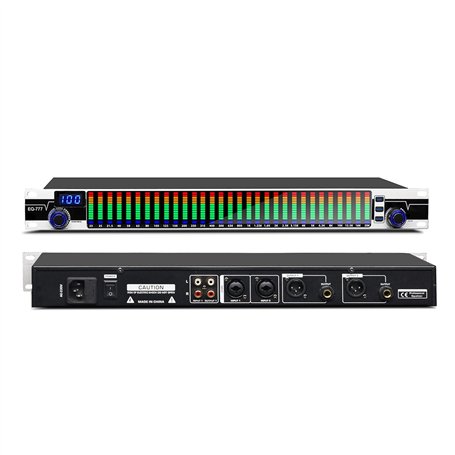 KSGSFSA Processeur de Signal Audio Eq Stéréo 31 Bandes