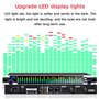KSGSFSA Processeur de Signal Audio Eq Stéréo 31 Bandes, Écran LCD Haute Définition, Analogique de Niveau Égaliseur Professionnel