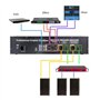 KSGSFSA Processeur de Signal Audio Eq Stéréo 31 Bandes, Écran LCD Haute Définition, Analogique de Niveau Égaliseur Professionnel