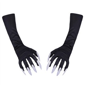 1 paire de gants à ongles for déguisement d'Halloween