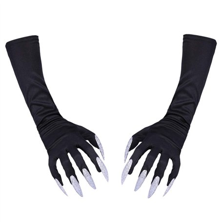 1 paire de gants à ongles for déguisement d'Halloween