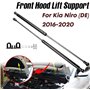 Supports de levage de capot Tiges de levage de capot Bras de levage de capot 2Pcs Engine Hood Lift Front Bonnet Strut pour KI-A 