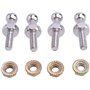 Supports de levage de capot Tiges de levage de capot Bras de levage de capot 2Pcs Engine Hood Lift Front Bonnet Strut pour FOR-D