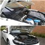 Supports de levage de capot Tiges de levage de capot Bras de levage de capot 2Pcs Engine Hood Lift Front Bonnet Strut pour V-W F