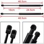 Supports de levage de capot Tiges de levage de capot Bras de levage de capot 2Pcs Engine Hood Lift Front Bonnet Strut pour Ma-zd