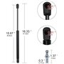Supports de levage de capot Tiges de levage de capot Bras de levage de capot 2Pcs Engine Hood Lift Front Bonnet Strut pour V-W F