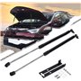 Supports de levage de capot Tiges de levage de capot Bras de levage de capot 2Pcs Engine Hood Lift Front Bonnet Strut pour Toyot