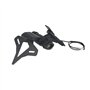 DINGYIG Support De Plaque D'immatriculation Arrière Court Moto pour D&ucati pour Street pour Fighter V2 2022- & V4 S V4S 2020- S