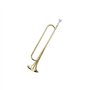 Trompette professionnelle Trompette corne d'étudiant grande corne B plate type 160 or avec embout standard