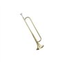Trompette professionnelle Trompette corne d'étudiant grande corne B plate type 160 or avec embout standard