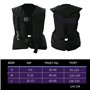 KNORRS Gilet Airbag Enfant Veste Airbag Équestre Réutilisable Gilet Gonflable for Cyclisme, Équitation, Moto (Color : Nero, Size