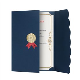 HKSICHENGKEJIUK Lot de 5 pochettes A4 pour certificat