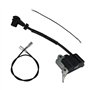 1 jeu de bobines d'allumage for tronçonneuse 2500 25 cc, pièces détachées for tronçonneuse, outils électriques de jardin