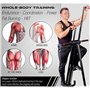 Stepper Space Walker, machine d'exercice Duty Mountain Climber, machine d'exercice verticale avec moniteur LCD, charge 150 kg fo