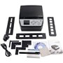 GHRERTX Scanner de Film numérique, convertisseur de Diapositives négatives 22 MP avec écran LCD 2,4", convertit 135/35 mm, 110 P
